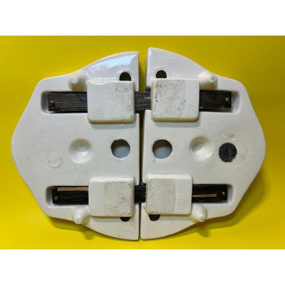 Fred Roberts Studios Expandable Trivet Ceramic Hand Painted Vintage Japan 70's - Picture 4 of 7